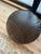 1970s Midcentury Modern Faux Leather Ottoman on Roller Wheels in Dark Brown For Sale - Image 5 of 8