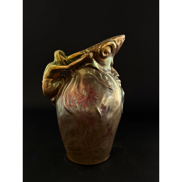 Late 19th Century Ceramic Jug with Metallic Luster Glaze from Delphin Massier For Sale - Image 13 of 13