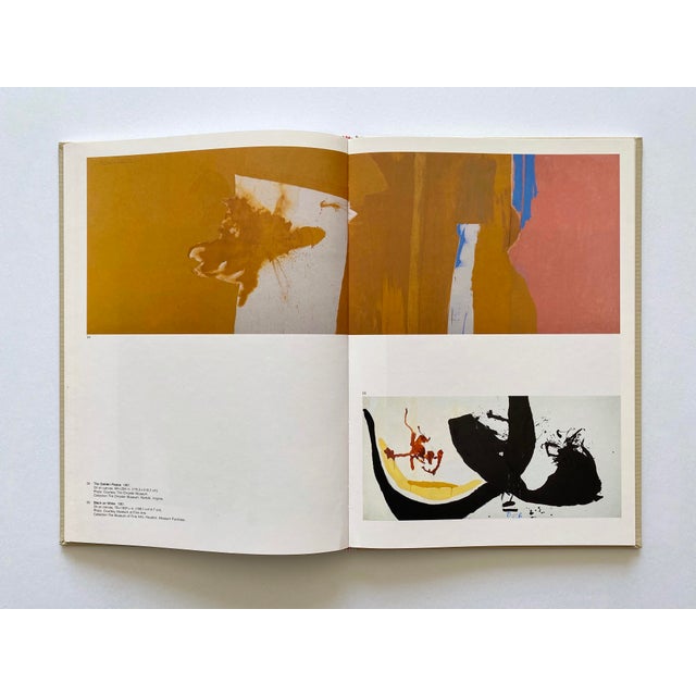 1990s Robert Motherwell Vintage 1991 First Edition Abstract Expressionist Lithograph Print Modernist Hardcover Art Book For Sale - Image 5 of 18