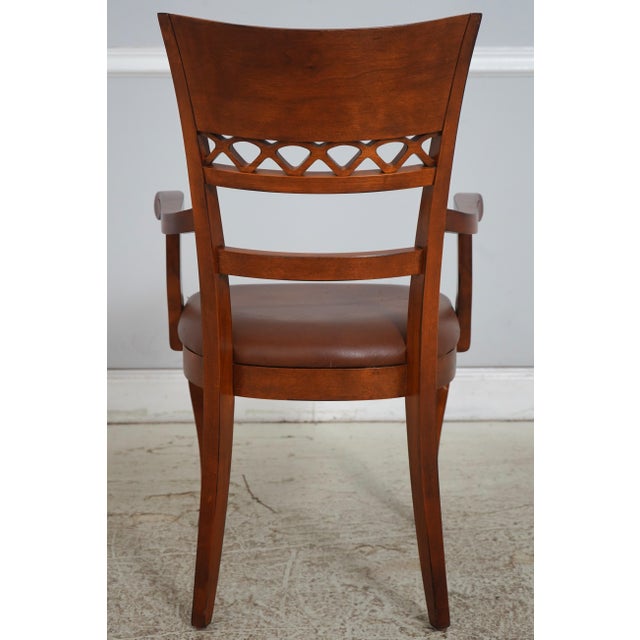 Stickley Set of 6 Stickley Mont Blanc Dining Room Chairs For Sale - Image 4 of 18
