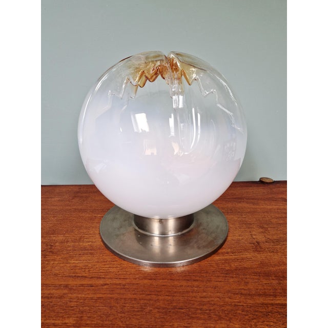 Large Murano Glass Ceiling Light from Mazzega, Italy, 1970 For Sale - Image 14 of 18