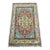 Terracotta Persian Style Heriz Wool Rug With Blue Accents, 3'11" X 6'3" For Sale