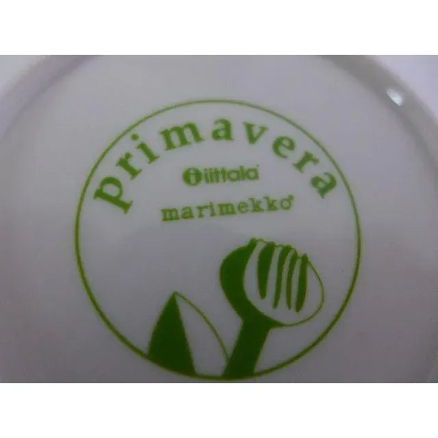 Littala Primavera Marimekko Saucers - A Pair For Sale In New York - Image 6 of 7