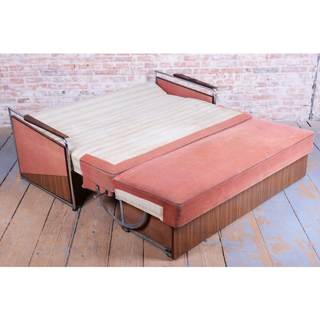 Bauhaus Seating Set in Tubular Chrome-Plated Steel, Czech, 1940s, Set of 3 For Sale - Image 18 of 18