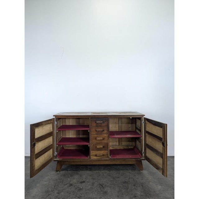 Reconstruction-Era Buffet by René Gabriel, 1940s For Sale - Image 6 of 7
