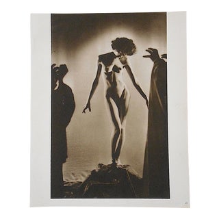Vintage Art Deco Nude Photogravure For Sale