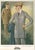 Original vintage men’s fashion advertising plate from The Royal Tailors, 'In 10,000 Cities.' Features No. 105, a two-...