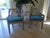 Indian Vintage Anglo-Indian Metal Clad Accent Chairs a Pair For Sale - Image 3 of 12