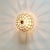 Mid-Century Modern Glass Flush Mount from Limburg, Germany, 1970s For Sale - Image 6 of 10