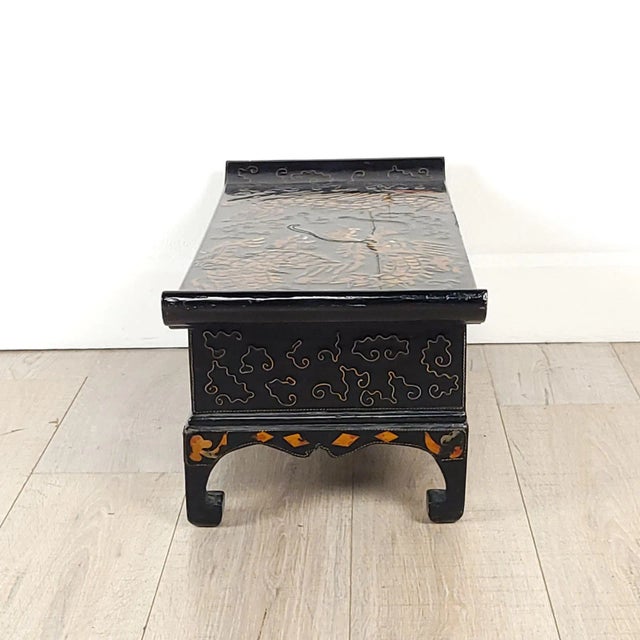 Rare Korean Scholar's Low Table, Circa 1900 For Sale - Image 4 of 12