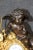 Stunning Dore' Bronze and Dark Bronze Cherub Mantel Clock by Vannier of Paris For Sale In Philadelphia - Image 6 of 12