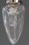 Vintage Nickel-Plated Ceiling Lamps with Cut Glass Shades, 1920, Set of 2 For Sale - Image 15 of 17