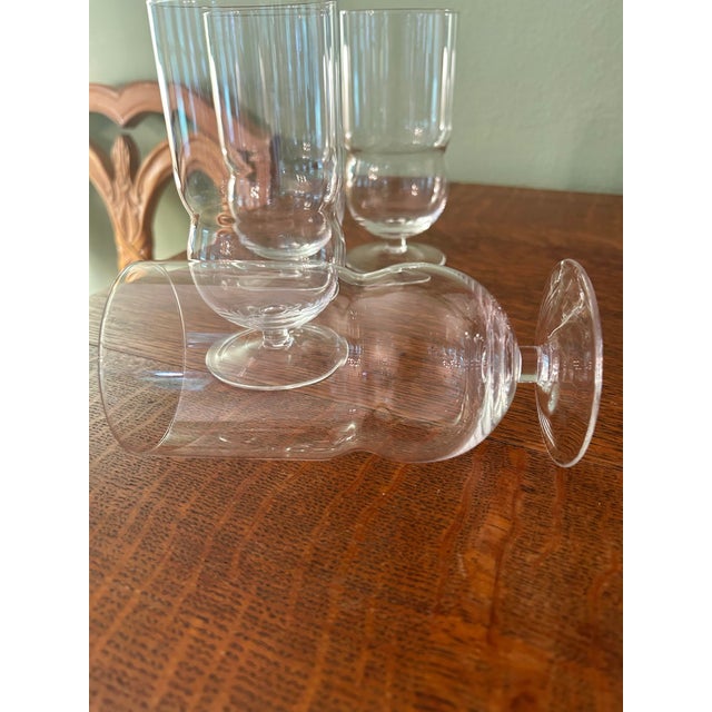 Transparent Mid 20th Century Karakter “Sferico” Blown Glasses by Joe Colombo - A Set of 4 For Sale - Image 8 of 8