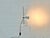 Space Age White Metal Table Lamp, 1970s For Sale - Image 5 of 16