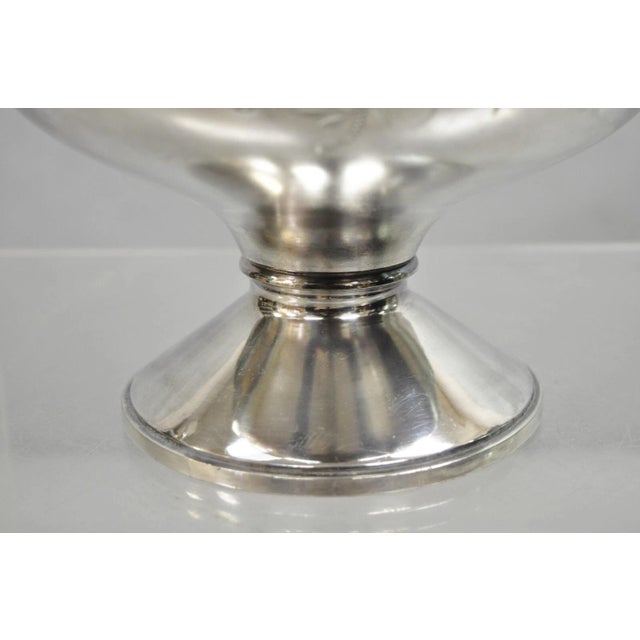 Antique Mead & Robbins Victorian Silver Plated Floral Repousse Fancy Soup Tureen For Sale - Image 11 of 13