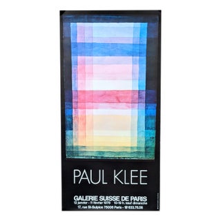 Abstract Lithographic Poster by Paul Klee, 1978 For Sale