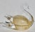 Marcolina Gold Fleck Glass Swan Sweden For Sale - Image 4 of 6
