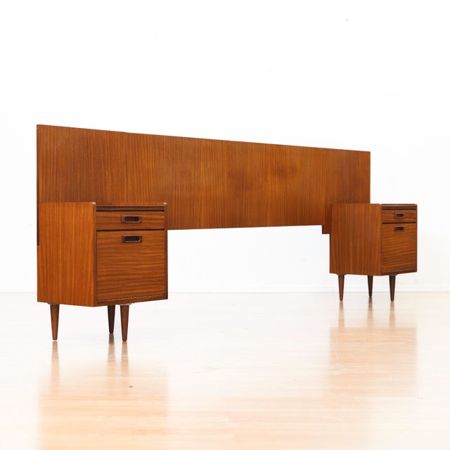 White & Newton 1960s C13 - Mid Century Headboard by White & Newton For Sale - Image 4 of 17