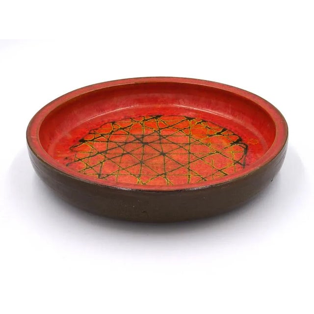 Glazed Ceramic Bowls by Alessio Tasca, 1970s, Set of 7 For Sale - Image 10 of 14