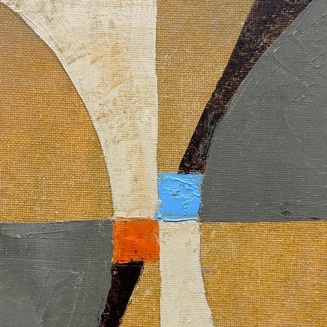 Abstract Contemporary Abstract Oil on Canvas Painting "Ideas XII (Turning Point Series)" by Jeremy Annear For Sale - Image 3 of 4