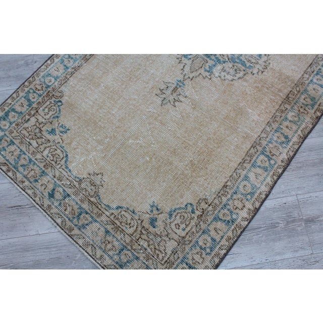 Textile Vintage Turkish Area Rug - 40"x73.5" For Sale - Image 7 of 13