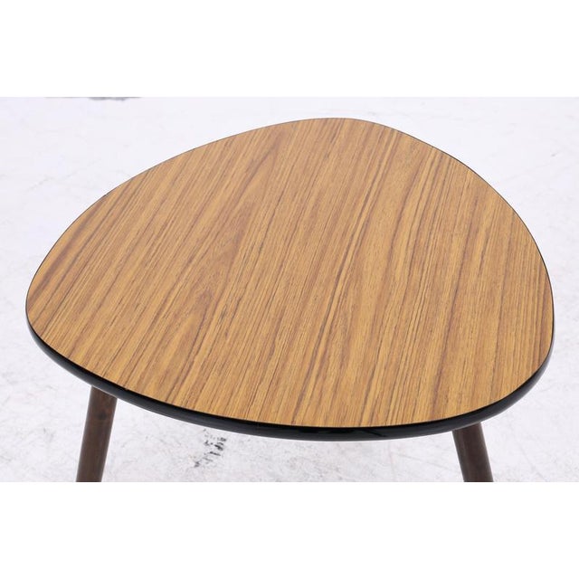 Vintage Wooden Side Table, 1960s For Sale - Image 5 of 10