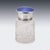 20thc English Silver, Guilloché Enamel & Cut Crystal Jar, London 1929 For Sale - Image 3 of 14