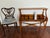 Late 20th Century Chippendale Faux Bamboo and Fretwork Library Book Trough or Bookshelf Console For Sale - Image 12 of 12