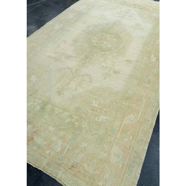 Turkish Turkish Vintage Rug 4'6" x 8'4" #20804 For Sale - Image 3 of 8