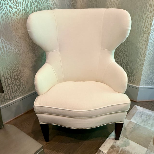 Ethan Allen Wilder Wing Chair For Sale - Image 14 of 14