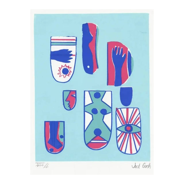Jack Garth Modern Serigraph For Sale