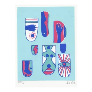 Jack Garth Modern Serigraph