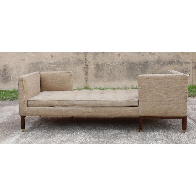 Wood Edward Wormley for Dunbar Tet-a-Tete For Sale - Image 7 of 9