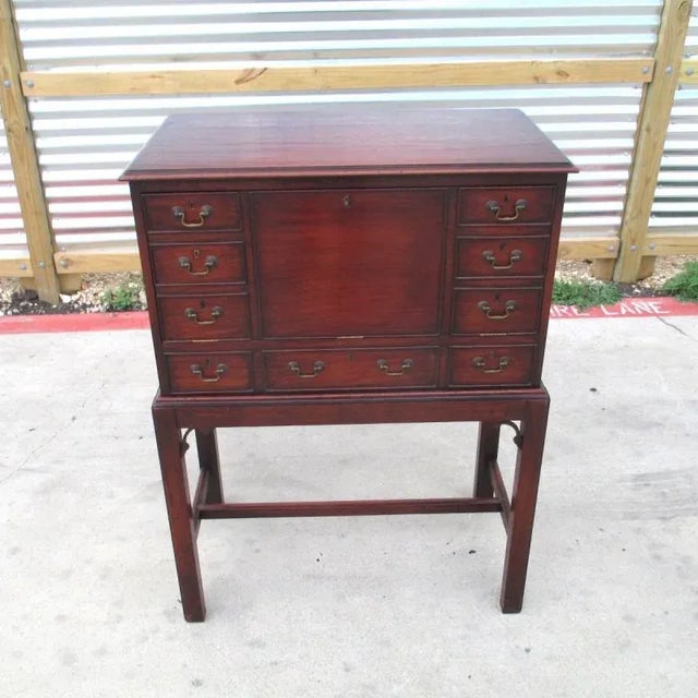 English Antique Drop Front Writing Desk Chairish
