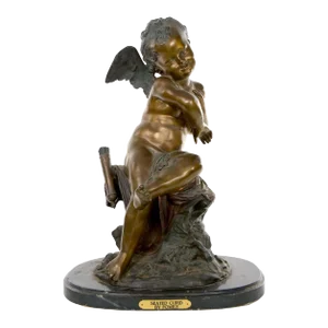 Late 19th Century Bronze / Marble Sculpture