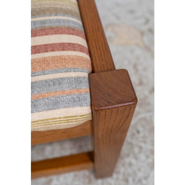 Wood Pair Mission Oak Arts & Crafts Footstools For Sale - Image 7 of 9