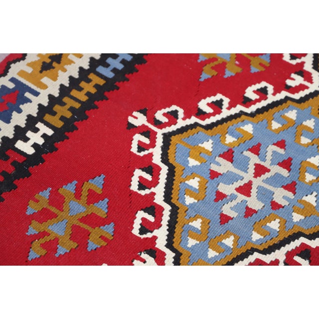 1980s 1980s Traditional Red Cappadocia Kilim For Sale - Image 5 of 13
