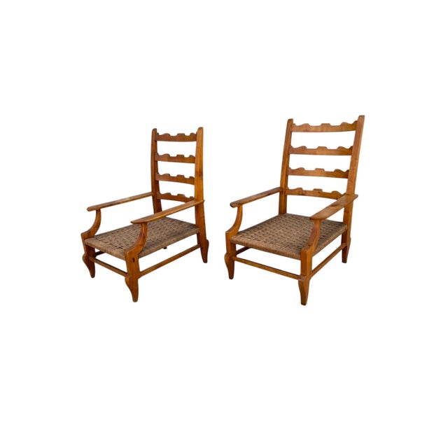 Gio Ponti Vintage Armchairs by Gio Ponti, 1920s, Set of 2 For Sale - Image 4 of 8