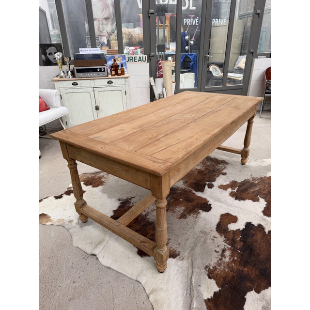 19th Century Country Table in Cherry Wood For Sale - Image 12 of 12
