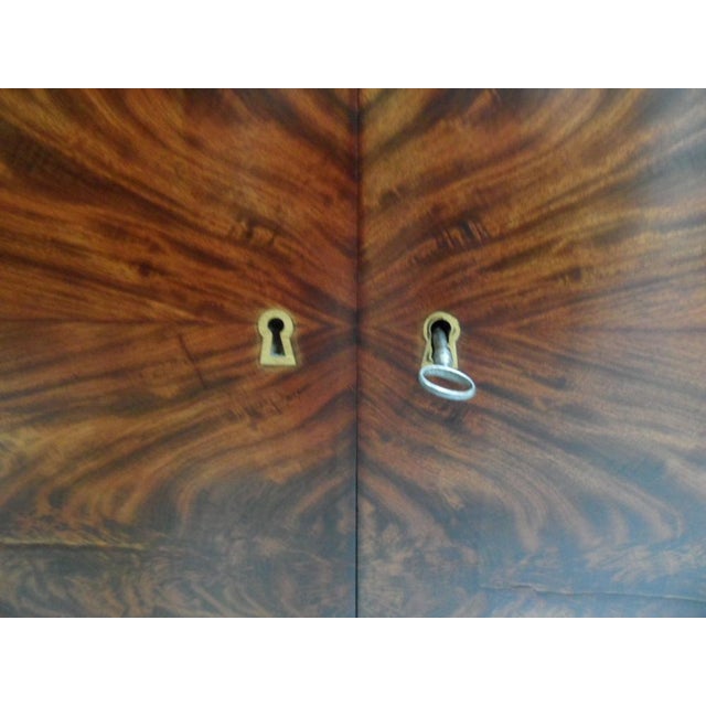 Dutch Sideboard in Mahogany with Marbel Top For Sale - Image 12 of 15