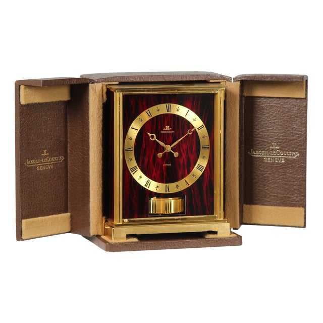 Atmos Clock Embassy by Jaeger LeCoultre, 1977 For Sale