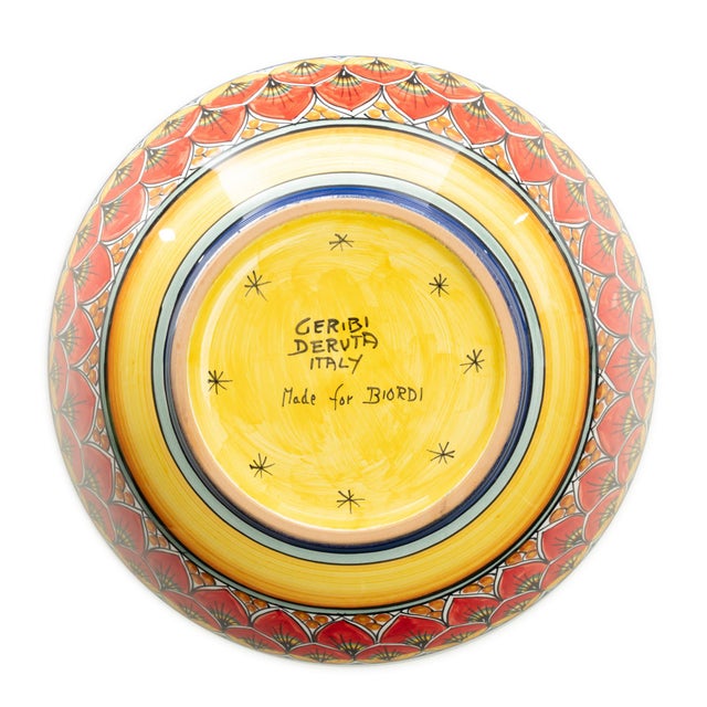 DESCRIPTION Build a stunning Kitchen Set with this Salad Bowl. This is one of 14 designs by Geribi from Deruta, Italy....