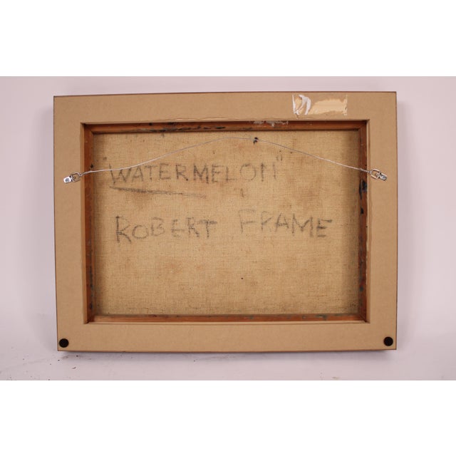 Abstract Still Life Painting by Robert A. Frame (1924-1999) For Sale - Image 10 of 11