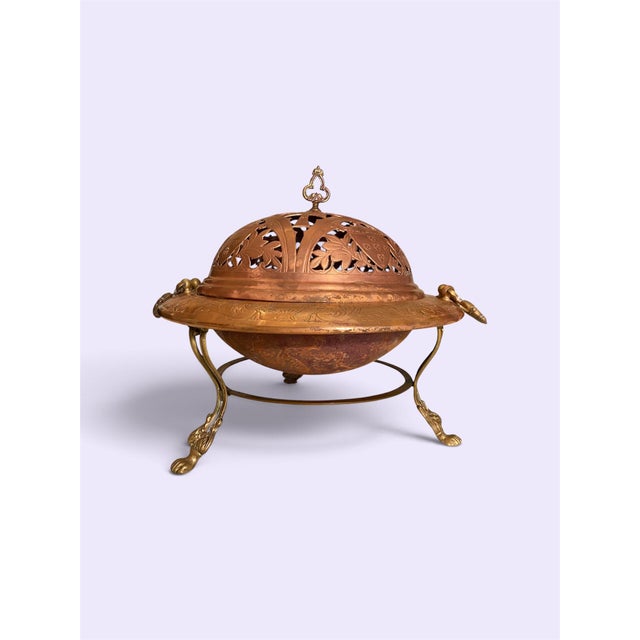 Vintage Copper Brazier, 1890s, Set of 3 For Sale - Image 18 of 18