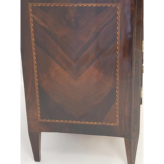 Brown French Louis XVI Chest of Drawers, 18th Century For Sale - Image 8 of 17