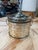 Vintage Silver-Plated Woven Metal Ice Bucket With Lid For Sale - Image 9 of 9