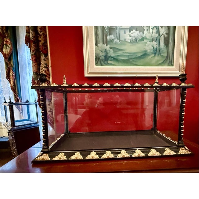 Rare Antique J W FISKE AQUARIUM TERRARIUM CAST IRON Victorian Restored FISH TANK For Sale - Image 9 of 12