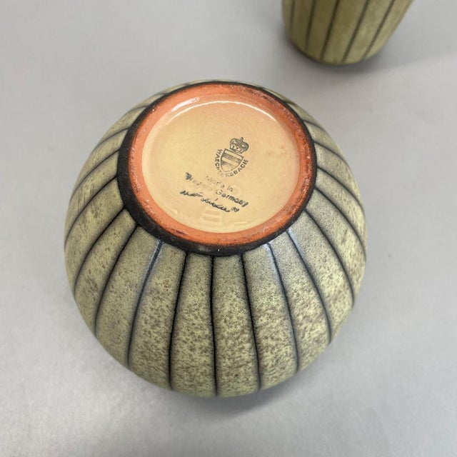 Vintage Athen Vases by Wächtersbach, Germany, 1970s, Set of 2 For Sale - Image 16 of 18