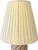1980s Postmodern Textured Spiral Column Floor Lamp With Cream Pleated Shade For Sale In Las Vegas - Image 6 of 10
