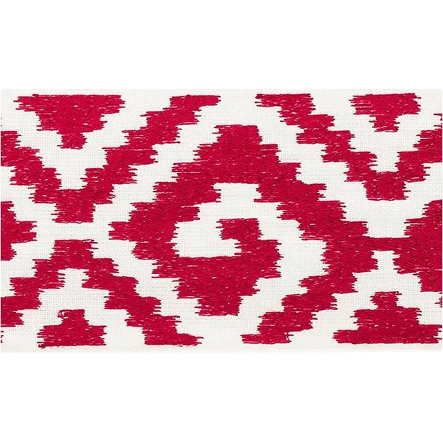 Sample - Schumacher Fillmore Tape in Fuchsia For Sale